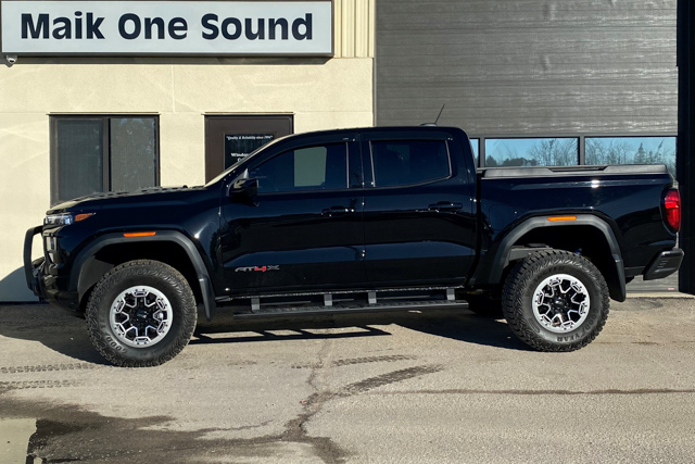 GMC 2024 Canyon with professional window tint in North Bay